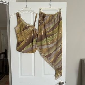 Stunning 2 piece dress